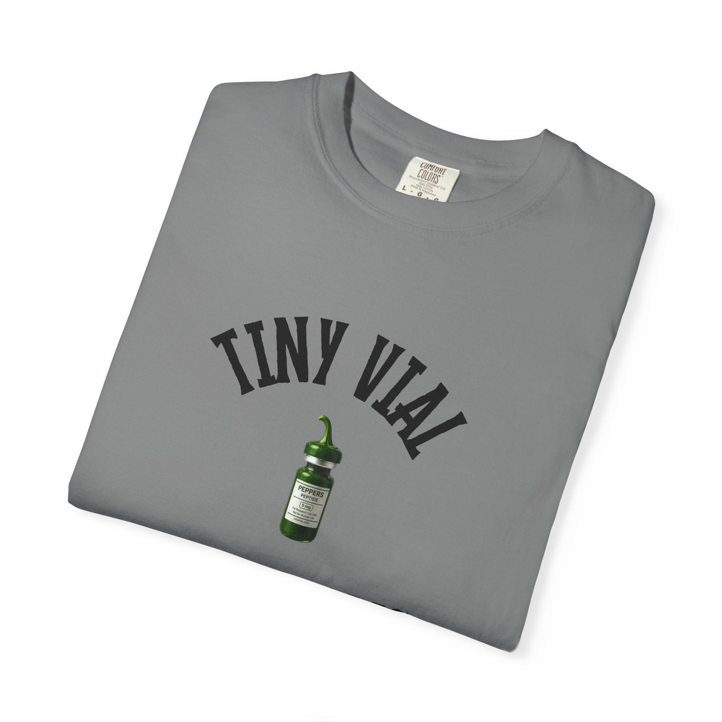 Tiny Vial, Big Dreams Peptides T-shirt