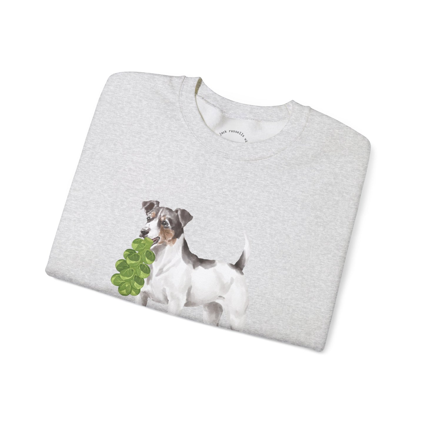 Jack Russell with Brussels RHYMES THYME Sweatshirt